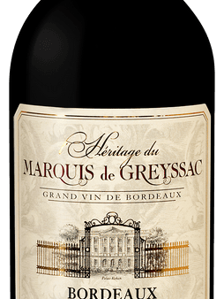 L Heritage du Marquis de Greyssac Bordeaux 2018 For Discount