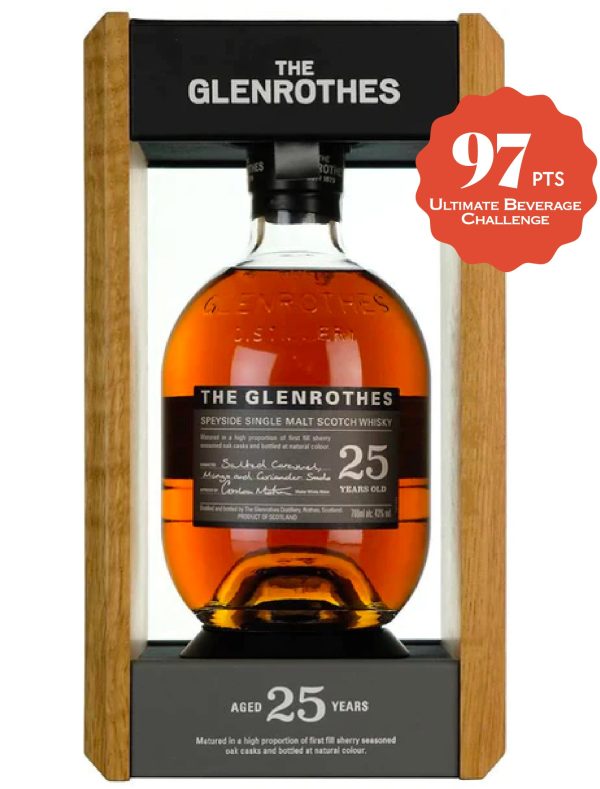 The Glenrothes 25 Year Old Single Malt Scotch Whisky Cheap