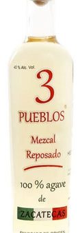 3 Pueblos Mezcal Reposado For Discount