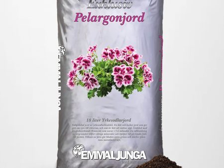 Emmaljunga Exlusiv Pelargonjord 50L - Helpall 39st - Fraktfri Supply