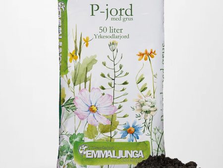 Emmaljunga P-Jord med Grus 50L - Helpall 39st - Fraktfri Discount