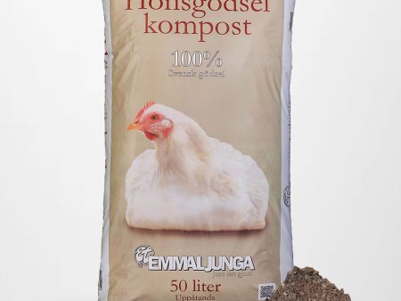 Emmaljunga Hönsgödselkompost 50L - Helpall 39st - Fraktfri Supply