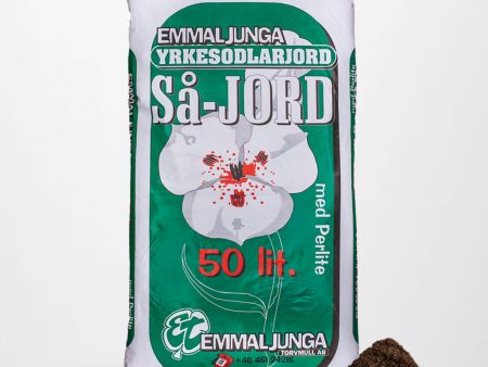 Emmaljunga Såjord med Perlite 50L - Helpall 39st - Fraktfri on Sale