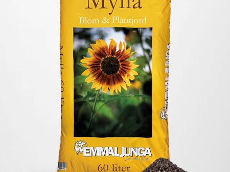 Emmaljunga Mylla Plantjord 60L - Helpall 39st - Fraktfri Sale