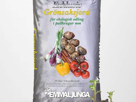 Emmaljunga Exklusiv Grönsaksjord 50L - Helpall 39st - Fraktfri on Sale