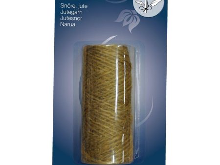 Snöre, Natur jute, 50m Discount