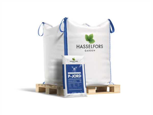 Hasselfors P-jord, 1500 liter, Storsäck, Fri hemleverans For Discount