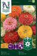 Zinnia, Hög, bl färger Discount