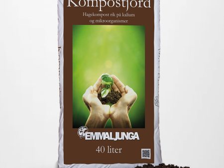 Emmaljunga Kompostjord 40L - Helpall 48st - Fraktfri For Sale