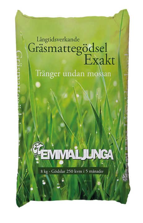 Emmaljunga Gräsmattegödsel Exakt 8kg Sale