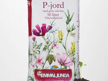 Emmaljunga P-Jord med Grus och Lera 50L - Helpall 39st - Fraktfri Discount