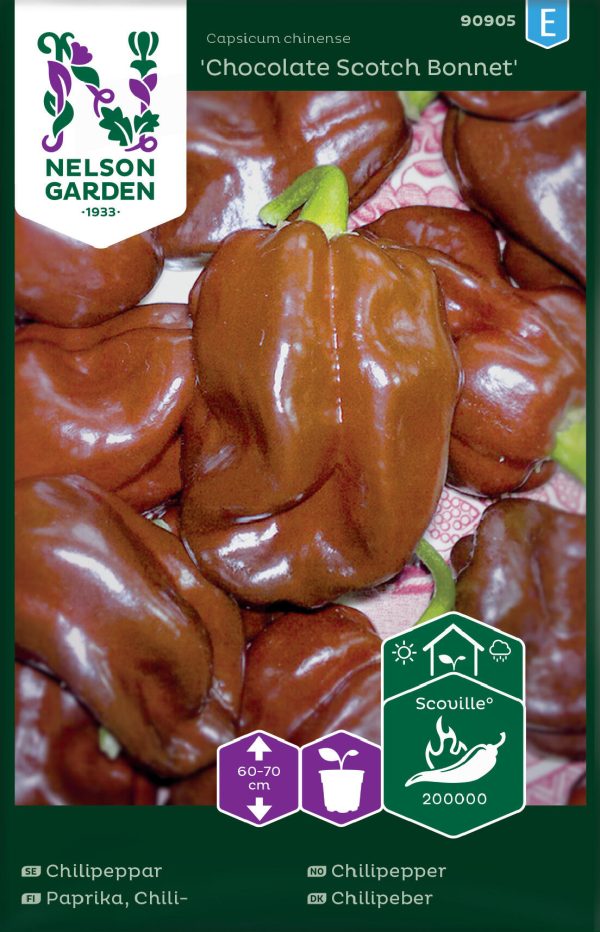 Chilipeppar, Chocolate Scotch Bonnet Online now