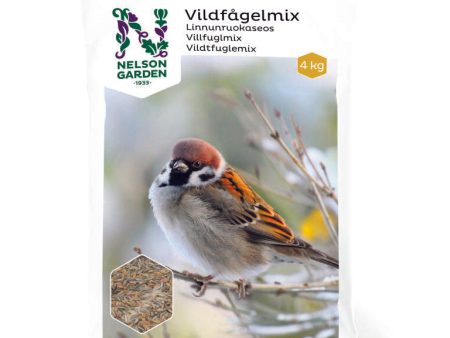 Vildfågelmix 4kg For Discount