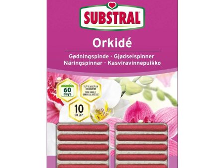 Substral Näringspinnar Orkidé 10-p Online now