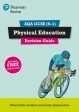 Pearson REVISE AQA GCSE Physical Education Revision Workbook: For 2025 and 2026 assessments and exams Supply