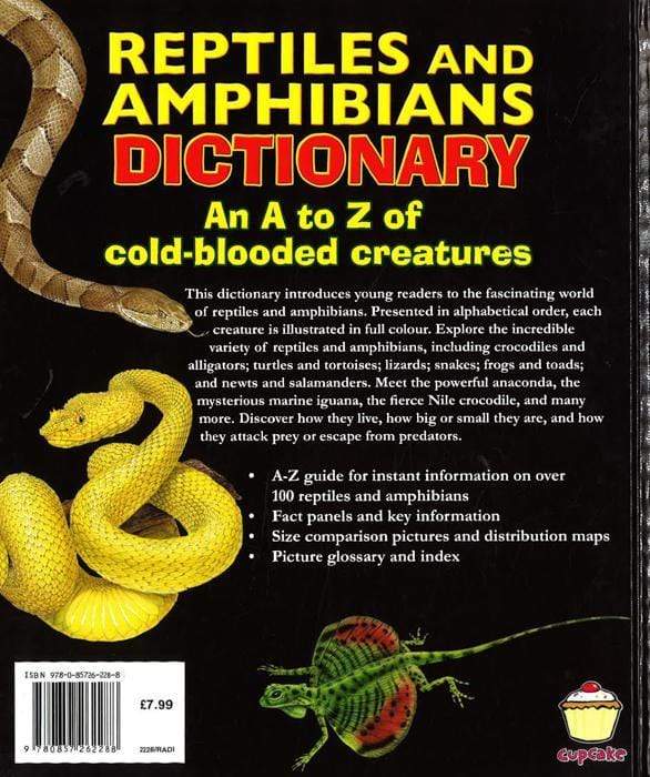 Reptiles And Amphibians Dictionary For Sale