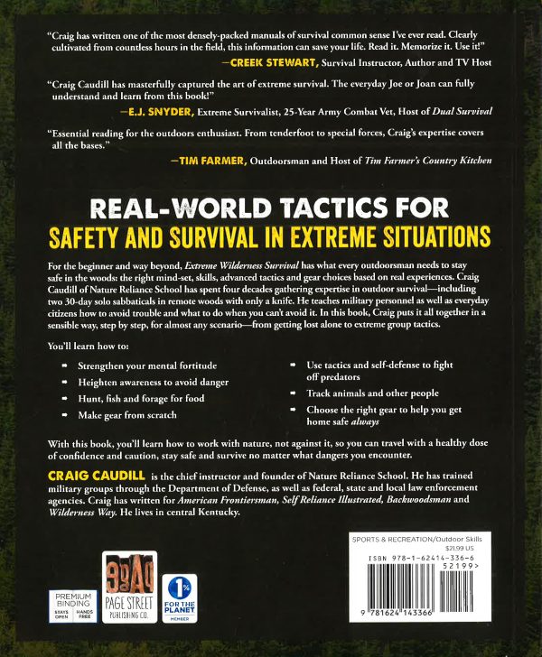 Extreme Wilderness Survival: Essential Knowledge To Survive Any Outdoor Situation Short-Term Or Long-Term, With Or Without Gear And Alone Or With Others Hot on Sale