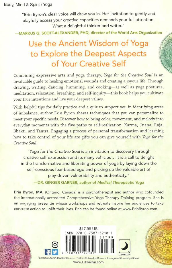 Yoga For The Creative Soul: Exploring The Five Paths Of Yoga To Reclaim Your Expressive Spirit For Discount